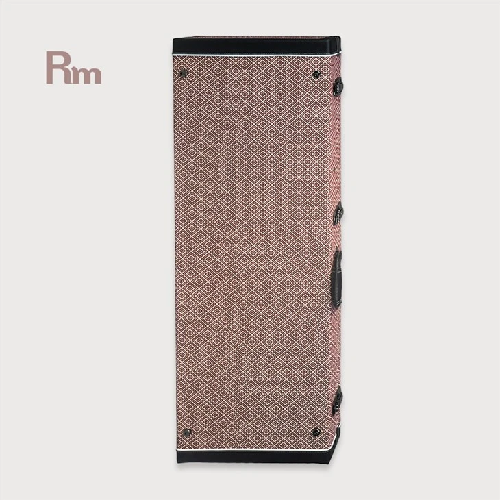Exquisit Printed Cloth Square Wood Electric Guitar Case