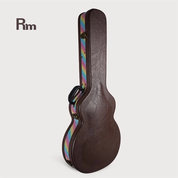 Rainbow Es335 Electric Guitar Wooden Case