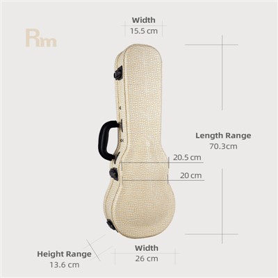 High-quality Ukulele Wooden Hard Case