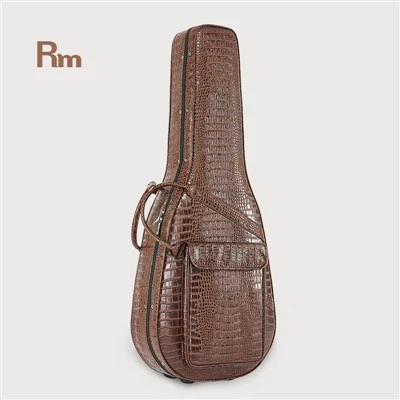 Economic Classic Guitar Leather Foam Case