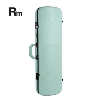 Oblong Fiberglass Violin Case 4/4